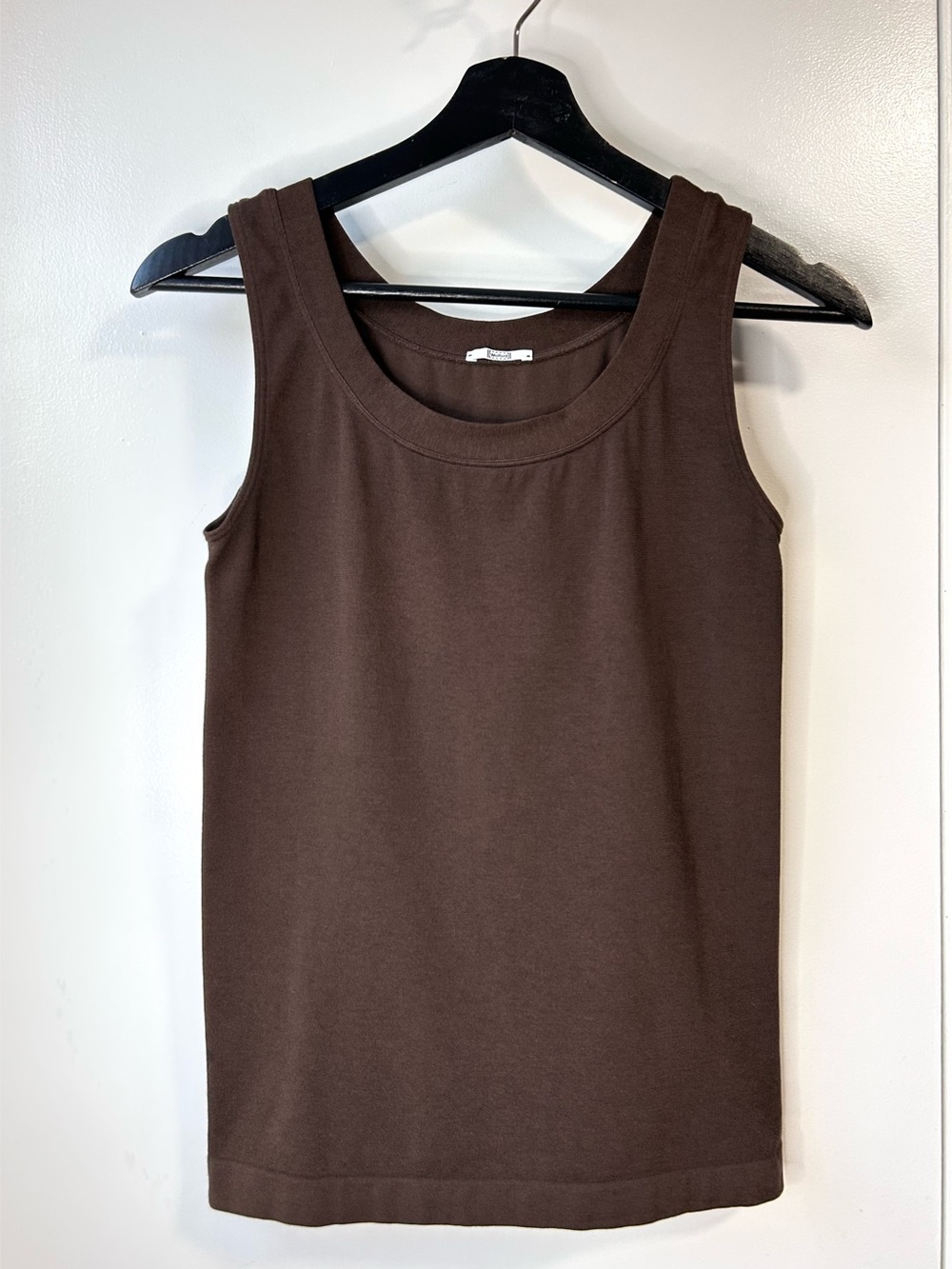 New WOLFORD Scoop Neck Tank Brown